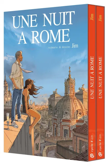 Collection GRAND ANGLE, série Une nuit à Rome, BD Une nuit à Rome - coffret cycle 2