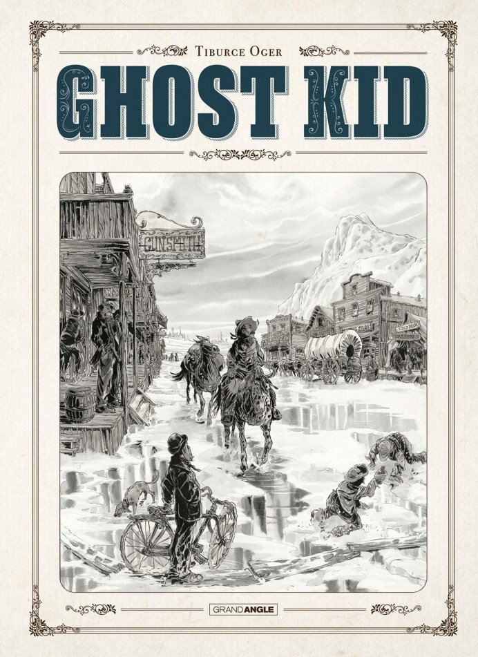 Ghost Kid - édition luxe Noir et Blanc | BD collection GRAND ANGLE 