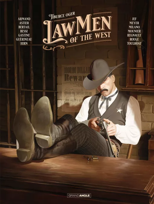 Collection GRAND ANGLE, série Collectif Western, BD Lawmen of the west - histoire complète